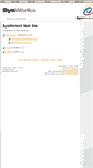 Mobile Screenshot of mail.sysworks.biz