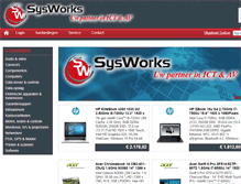 Tablet Screenshot of cat.sysworks.nl
